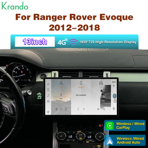 Qualcomm Octa Core Android 13 Navigation GPS Stéréo CarPlay Android Auto pour Land Rover <span class=keywords><strong>Evoque</strong></span> L538 Range Rover L583 2012-2018 - Product Image 2