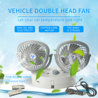 Accessoires montés sur bus balançoire intelligente à double tête interface USB 24V petit ventilateur réglable ventilateur électrique pour pièces de bus