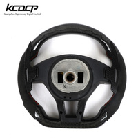Volant en fibre de carbone compatible avec Benz C CLA W204 C63 W212 W218 W207 W172 SLK W217 GLK W205 G63 G65 X190 GTS A45 W213 GLA GLB
