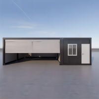 Cette maison modulaire préfabriquée à installation rapide et détachable présente un design esthétique personnalisé de haute qualité pour garage de stationnement