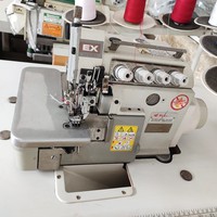 Machine à coudre surjeteuse à tête sèche Pegasus GX3216 d'occasion, machine à coudre surjeteuse à quatre fils à grande vitesse