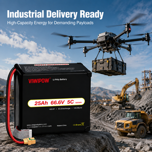 Batterie de drone semi-solide 18S 25000 mAh à cycle de vie long, haute densité, pour UAV à charge utile lourde, directement de l'usine - Product Image 4