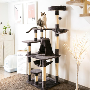 Hot Sale Pet Produkte für Kätzchen Sisal <span class=keywords><strong>Katzen</strong></span> Scratch Post Kratz baum - Product Image 1