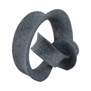 Scultura astratta a forma di anello in resina moderna, accessorio decorativo per la casa, soggiorno, ufficio, bagno, espositore da scaffale - Product Image 2