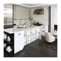 Cuisine Modulaire Complète Personnalisée pour Toute la Maison - Ensemble d'Armoires de Cuisine avec Îlot