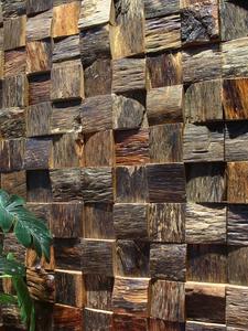無垢材船モザイクテレビ背景壁ログ装飾ボード隠し扉ヨーロピアンポーチ茶室レストランホテル - Product Image 3