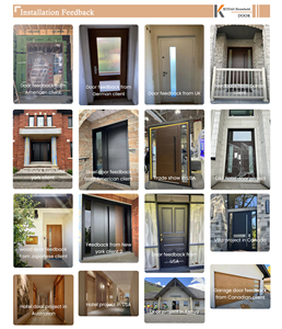 Custom Design Simple Generous Custom Design Arched Entry <strong>Door</strong> Mahogany Main Solid Wood <strong>Round</strong> <strong>Top</strong> <strong>Door</strong> Home Decoration - Product Image 6