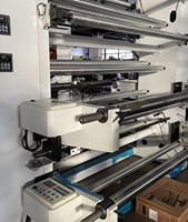Presse flexographique 2027 pour l'impression de pochettes liquides et de sachets standard, vitesse 100-150 m/min