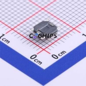 TS-1076S-A7B2 Tactile Switch SMD-4P,5.2x5.2mm Switch Single Pole Single Throw Round Button 1.8N Vertical Mount - Product Image 2
