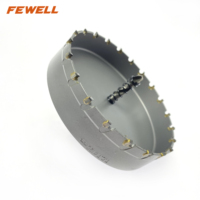 Poignée triangulaire en carbure de tungstène TCT, haute qualité, diamètre de scie de trou 120mm pour le perçage du métal, en acier inoxydable et du bois, 10 pièces