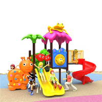 Terrain de jeu en Pvc préscolaire enfants aire de jeux parc amusant extérieur nouveaux curseurs enfants 3-6 ans toboggan aire de jeux ensemble pour les enfants