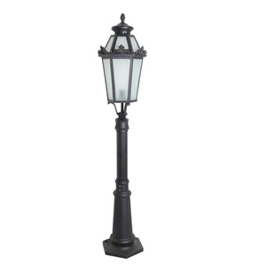 Lámpara de Jardín Exterior de Latón con LED Blanco Cálido, Pantalla de Vidrio, IP54, AC 220V, Garantía de 10 Años, Sensor de Movimiento, Regulable, No Desmontable - Product Image 3