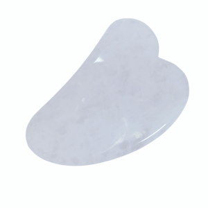 เครื่องมือขูดกัวซาคริสตัลสีขาวรูปตัววี ขายส่งจากโรงงาน อุปกรณ์สปา - Product Image 1