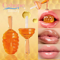 Huile à Lèvres Hydratante au Miel Naturel et Vitamine E – Infusion Hydratante Non Collante, Base Lisse pour Baume à Lèvres Liquide DIY, Essence Réparatrice pour la Barrière Cutanée des Lèvres