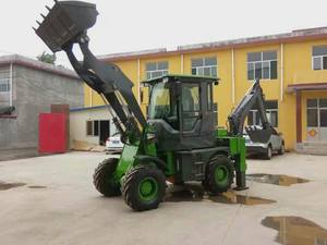 Maquinaria de movimiento de tierras marca VIFT Mini Tractor 4WD Excavadora retroexcavadora a la venta - Product Image 6