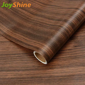 <span class=keywords><strong>Film</strong></span> décoratif auto-adhésif en vinyle PVC imperméable à l'eau pour meubles de décoration intérieure écologiques à effet bois, pour portes d'armoires de cuisine - Product Image 1