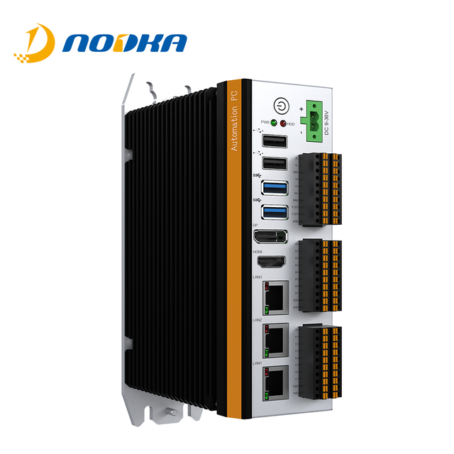 Fanless Design Elkhart Lake Celeron J6412 16DIO Compact Control Cabinet Industrial Mini PC