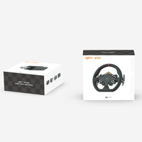 Volant de jeu de course USB RGB PXN-V12Lite avec support de volant pour PC pour Xbox One