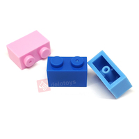DELO TOYS (32 couleurs) Pièces DIY 1 x 2 Blocs en vrac pour enfants 1*2 Briques de construction en plastique MOC 1x2 Jouet de construction (N°3004)