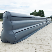 Vente en gros d'usine, arène de jeu gonflable géante, terrain de jeu portable pour le ballon de cheval, clôture de sport gonflable à vendre