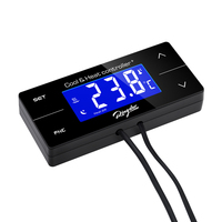 Contrôleur de température d'aquarium à design divisé TC-323, thermostat numérique pour reptiles.