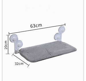 Akülü özelleştirilmiş kedi hamak pencere duvara monte büyük kediler raf vantuz kedi levrek ile evcil hayvan hamağı yatak - Product Image 3