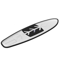 Planche à pagaie transparente en PC cristallin de 6,2 mm d'épaisseur avec fond transparent, plus de 4 m de longueur pour les bateaux à rames et le kayak