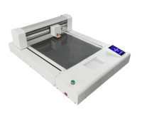 Nueva Máquina de Corte y Troquelado Plana A3 de Doble Cuchilla Marca XC, Plotter 110V 800W con Adsorción Automática y Plataforma Pequeña de Metal