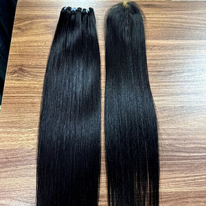 Extensions de cheveux humains vietnamiens 100% naturels bruts, double trame machine, super double drawn, lot de cheveux vierges par Shin Hair - Product Image 1