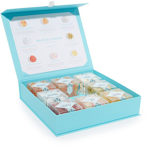Caja de acrílico transparente cuadrada personalizada, caja de cubos de caramelo para embalaje, caja de dulces de plástico con tapa para recuerdo de boda - Product Image 2
