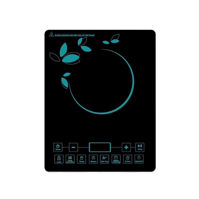 2025 new model multi-function Good Quality Home Appliances Electric Ultra Slim Digital Invisible Lcd Display Induction Cooker