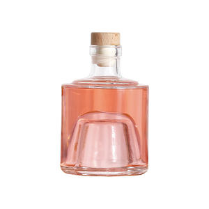 Botellas de Vidrio Mate Apilables de 250 ml para Tequila, Diseño Novedoso para Grabar, Dividir y Combinar - Product Image 1