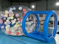 Tente Dôme Transparente Commerciale Gonflable pour Fêtes en Plein Air, Idéale pour l'Accueil de Grands Événements et de Fêtes à Ballons