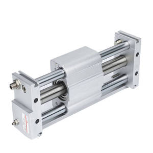   Cilindro sin vástago <span class=keywords><strong>de</strong></span> acoplamiento magnético tipo CY1L CY1L6 CY1L10 CY1S15 CY1L20 CY1L25 CY1L32 CY1L40 Cilindro neumático con guía lineal - Product Image 3