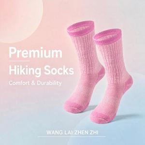 Chaussettes en laine mérinos épaisses et chaudes mi-mollet, antidérapantes et anti-odeurs, en tissu éponge pour les sports <span class=keywords><strong>de</strong></span> plein air, la randonnée et le <span class=keywords><strong>ski</strong></span> - Product Image 2