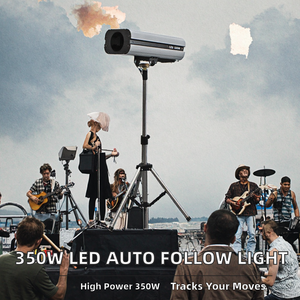 600W IP65 DMX512 Hợp kim nhôm theo sau ánh sáng sân khấu tại chỗ dẫn tự động theo ánh sáng - Product Image 2