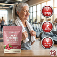 Gummies Probiotiques pour Femmes avec Canneberge pour l'Équilibre de la Flore et la Santé Intestinale – Complément Quotidien de Bien-être (OEM/ODM, Marque Privée)