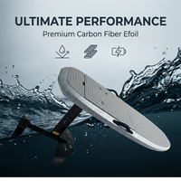 Nouveau modèle 2026 8KW Planche de surf électrique Efoil en fibre de carbone, personnalisable avec logo, certifiée CE ROHS IN38.3, en promotion