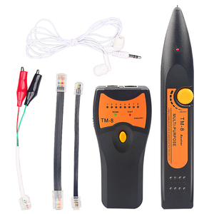 เครื่องทดสอบสายเคเบิลเครือข่าย SC8108 Poe 5G FTTH RJ45 RJ11 สำหรับ LAN โทรศัพท์ Cat5 Cat6 พร้อมเครื่องตรวจจับเสียง และอุปกรณ์ไฟเบอร์ออปติก - Product Image 1