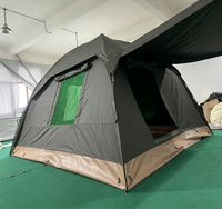 Tenda Dome Safari 2-4 Orang Afrika Sweetveld Anti-walf 2.1m 2.5m 3m Rumah Kemah Luar Ruangan