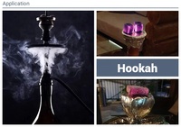 Tunique de style rotatif en forme de Cube pour chicha, petit appareil industriel, du charbon de bois, pour l'été