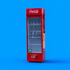 <span class=keywords><strong>Vitrine</strong></span> réfrigérée commerciale pour boissons avec logo personnalisé, éclairage LED, refroidissement direct par air, sans givre - Product Image 4