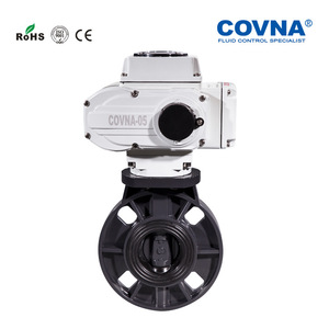 วาล์วผีเสื้อ UPVC ยี่ห้อ Covna ขนาด DN150 มาตรฐานแห่งชาติ สำหรับใช้งานในอุตสาหกรรม ควบคุมน้ำ น้ำมัน และไอน้ำ ปรับได้ - Product Image 4