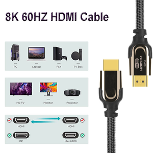 Câble <span class=keywords><strong>hdmi</strong></span> HD de haute qualité avec connecteur en alliage de zinc câble <span class=keywords><strong>hdmi</strong></span> 8k 2.1 pour ordinateur de conférence de projecteur - Product Image 5
