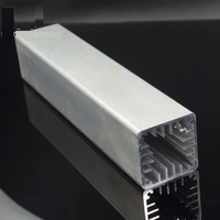 Radiateur de tunnel de vent pour ventilateur haute puissance accouplement vent dissipateur thermique tunnel dissipateur thermique circuit dissipateur thermique dissipateur de chaleur segmenté