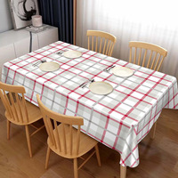 Nappe rectangulaire imperméable imprimée avec motif floral pour la décoration des fêtes