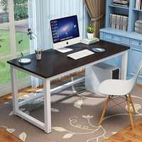 Bureau d'ordinateur simple et élégant en bois, couleur personnalisée, garantie 1 an