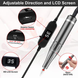 WELLSTRY Lima Elettrica <span class=keywords><strong>pour</strong></span> Unghie Elektrische Nagelfeile USB <span class=keywords><strong>Lime</strong></span> Electrique Ongle 35000RPM Ensemble de limes à <span class=keywords><strong>ongles</strong></span> <span class=keywords><strong>électrique</strong></span>s portables - Product Image 3