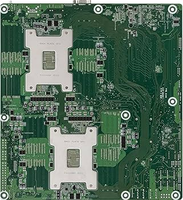Motherboard Server AsRock Rack ROME2D16-2T EEB Original Baru Dual Socket AMD SP3 (LGA4094) Seri EPYC 7002 Dual 10G.