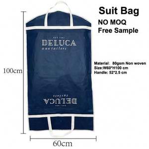 Custom <b>Garment</b> Suit <b>Bag</b> Customised Suit Storage Folding <b>Bag</b> Canvas Suit Cases Travel Luggage <b>Bag</b> - Product Image 5